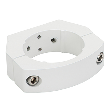WHITE MOUNTING ADAPTER FOR A  2" POST DCI #8162  - Click Image to Close