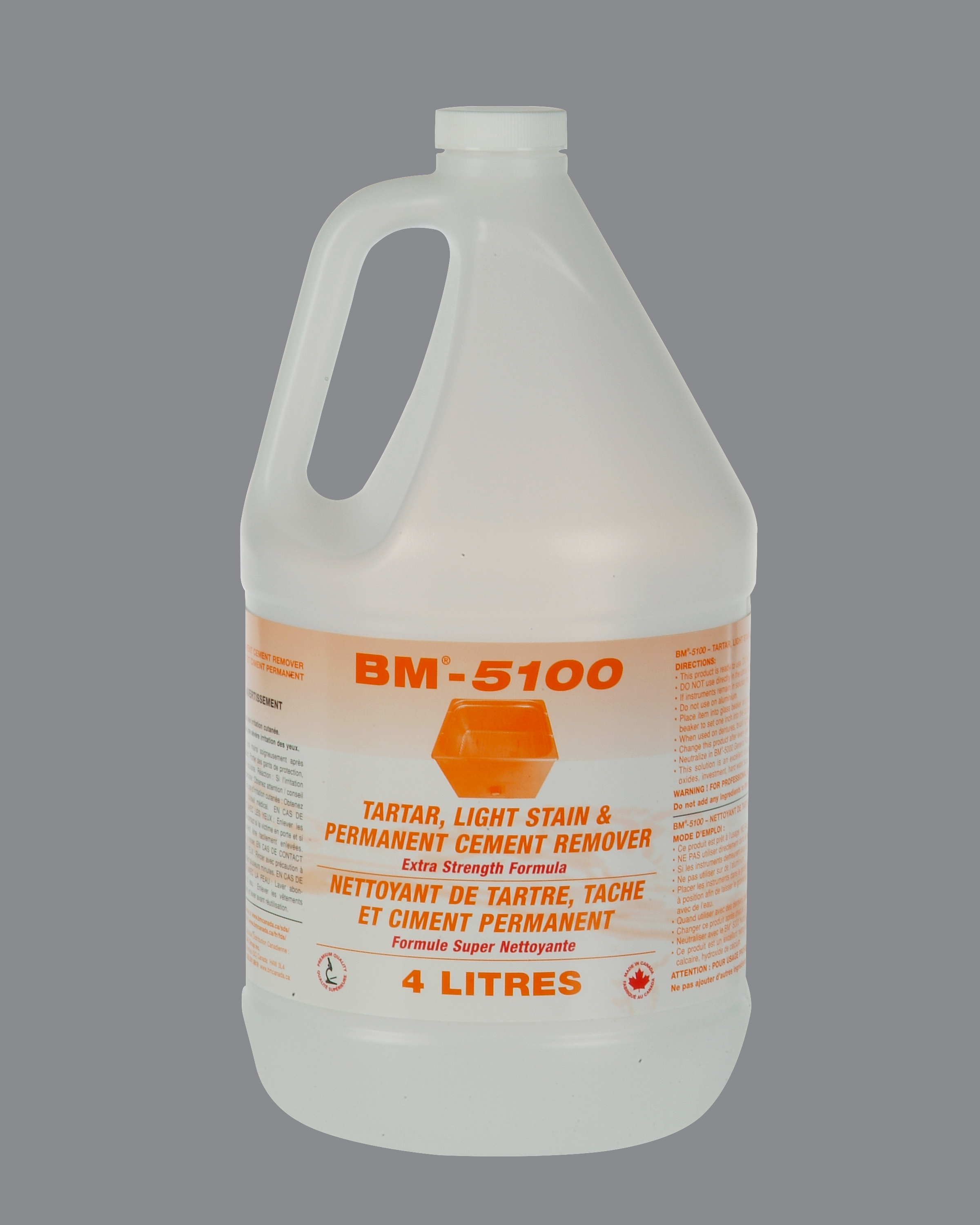BM-5100 TARTAR LIGHT STAIN AND PERMANENT CEMENT REMOVER